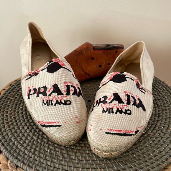 prada canvas espadrilles